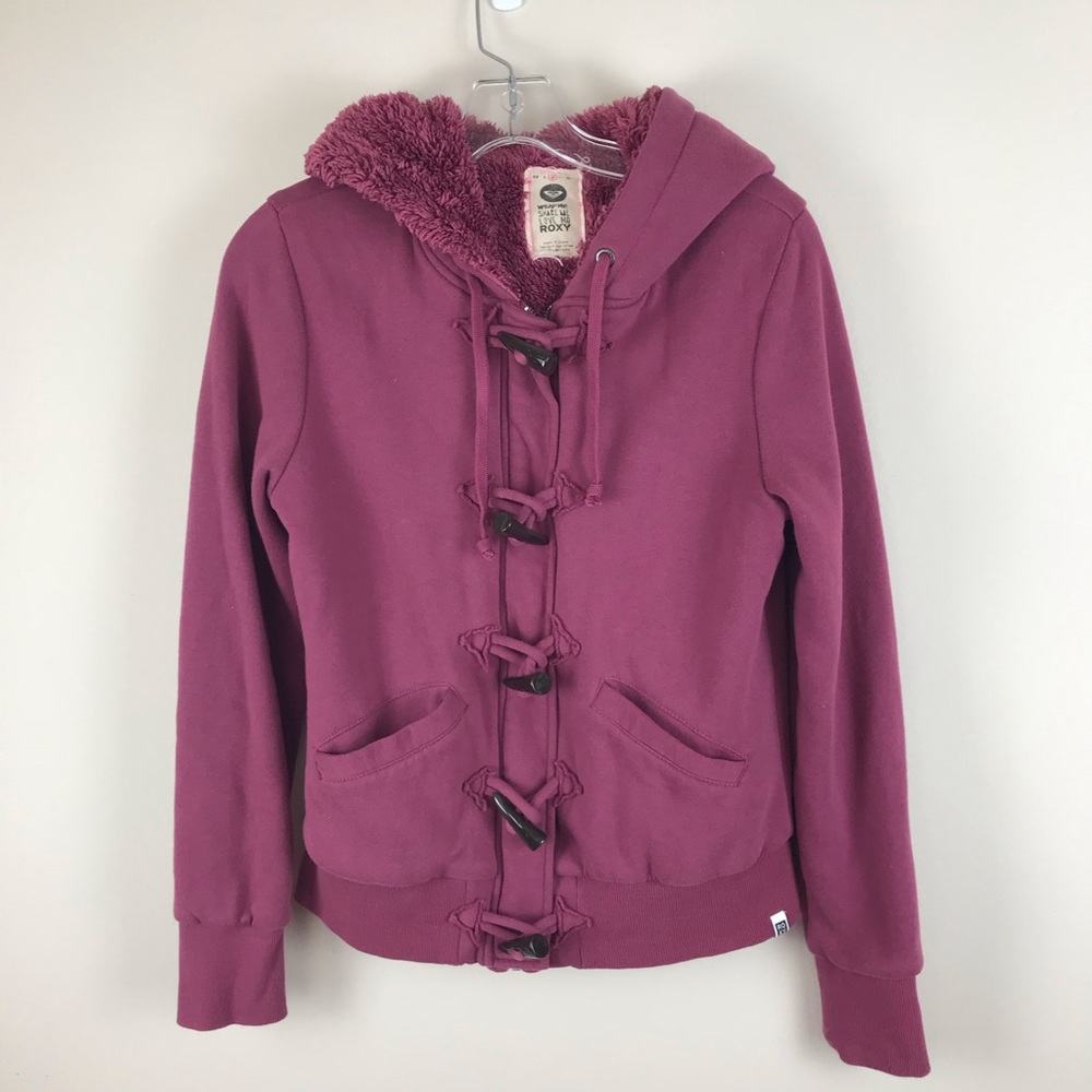 Roxy fully faux- fur lined jacket.
